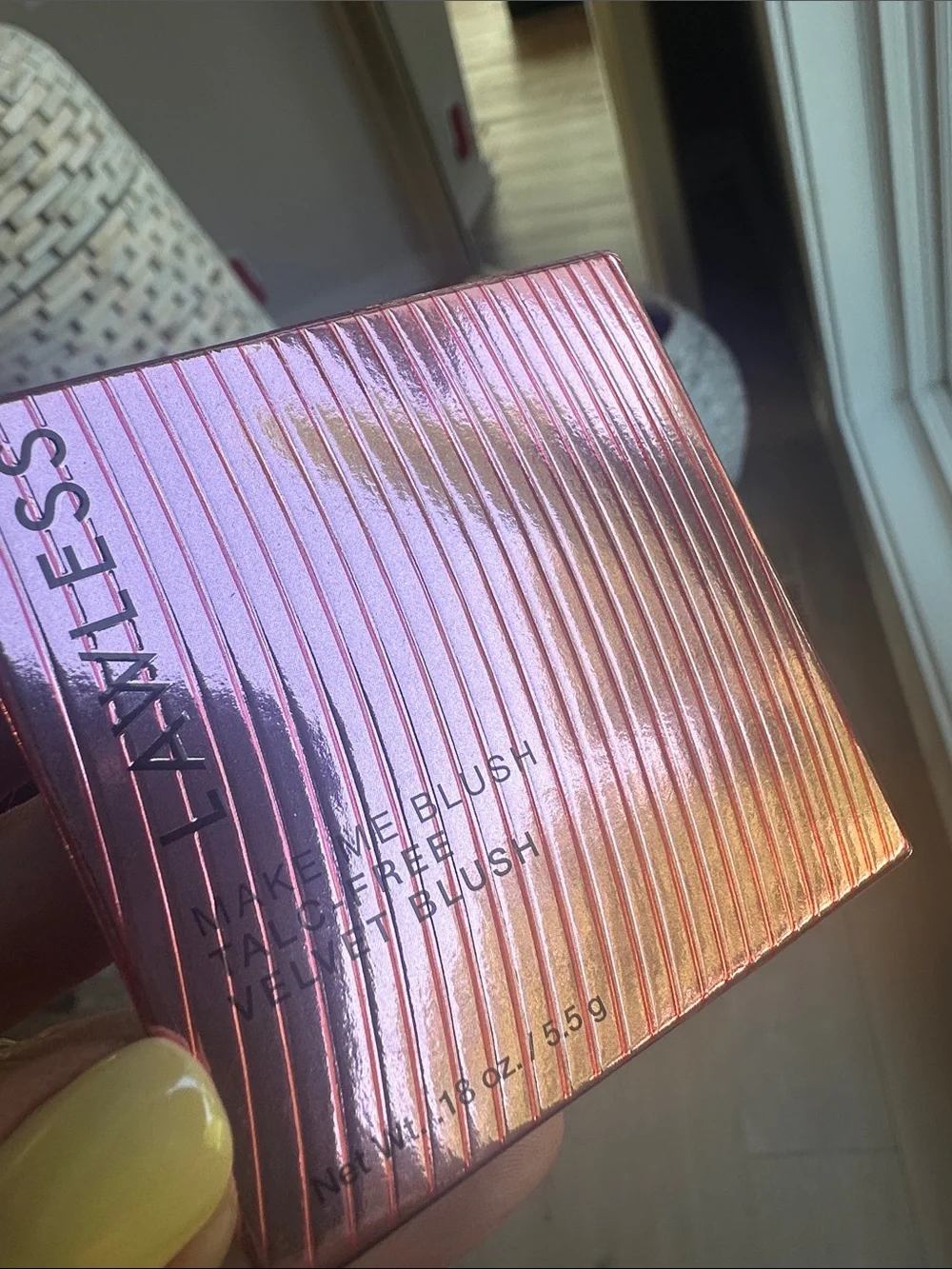 LAWLESS Velvet Blush — Bright Fuchsia Powder Blush